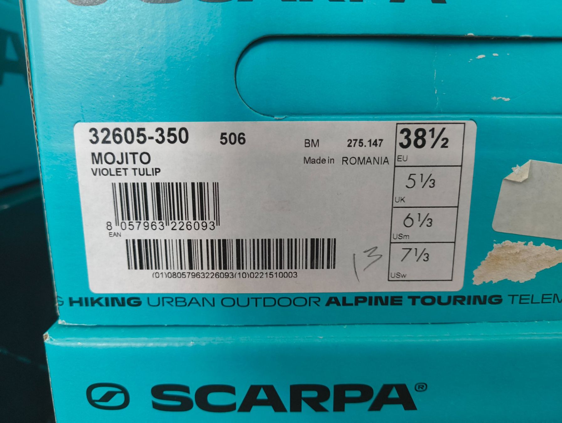 Scarpa Chaussures femmes: Scarpa Mojito Damen Wanderschuhe Grösse 38.5 – Neuf avec emballage d'origine à Uitikon Waldegg par PJLS1 5