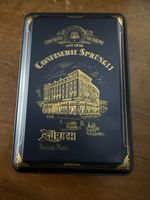 Sprüngli Blechdose blau gold sehr guter Zustand