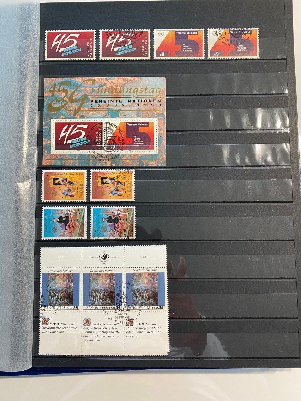 Tutti i francobolli: UNO Briefmarken (diverse) – Nuovo (secondo la descrizione) da Rain venduto da SRIC01 2