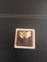 Ring Gold 5.16 Gramm mit Steinen guter Zustand