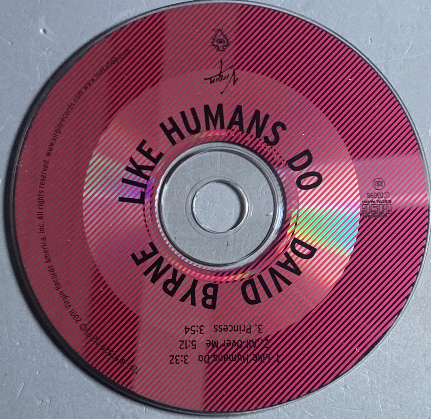 CD: DAVID BYRNE - LIKE HUMANS DO – Usato da Poliez-Pittet venduto da Newtown-Records 1