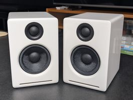 Audioengine A2+ Aktivlautsprecher – Weiss – (Ohne Wireless)