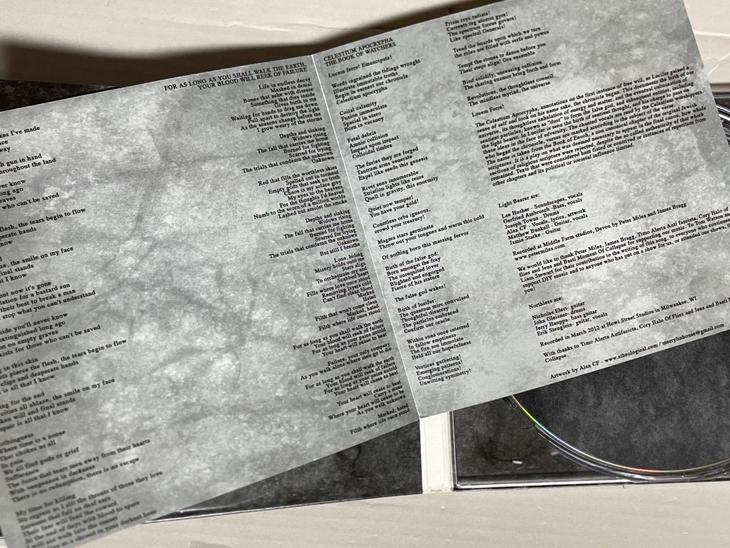 CD: Northless / Light·Bearer - Doom – Usato da Muri b. Bern venduto da AdidasCollector 5