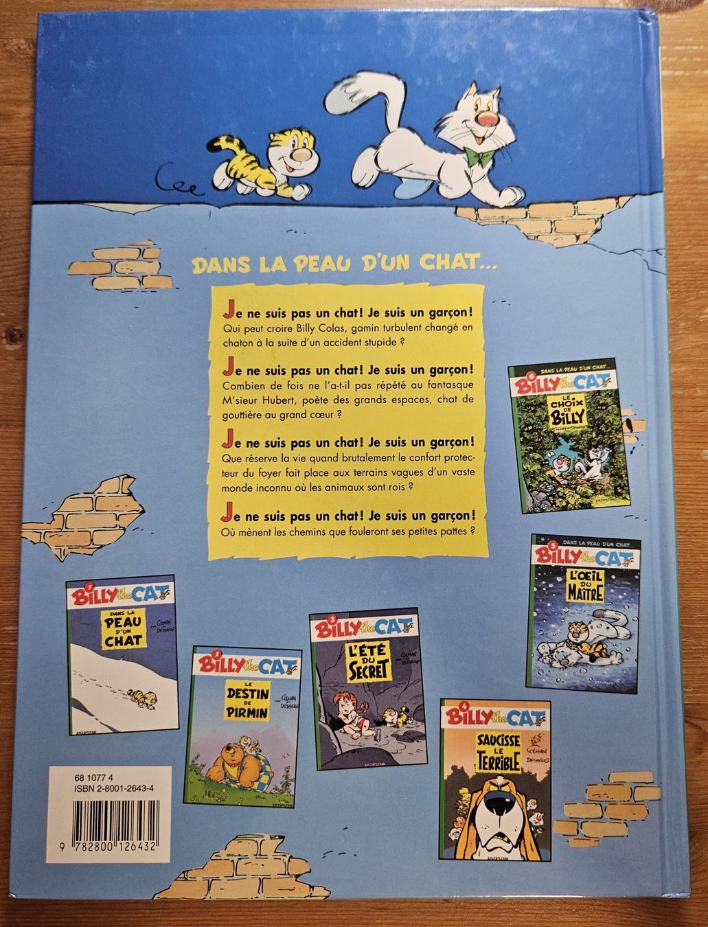 Fumetti: Billy the Cat N 6 E.O. (T.B.E.)   Le choix de Billy – Usato da Prévonloup venduto da bitume1975 2