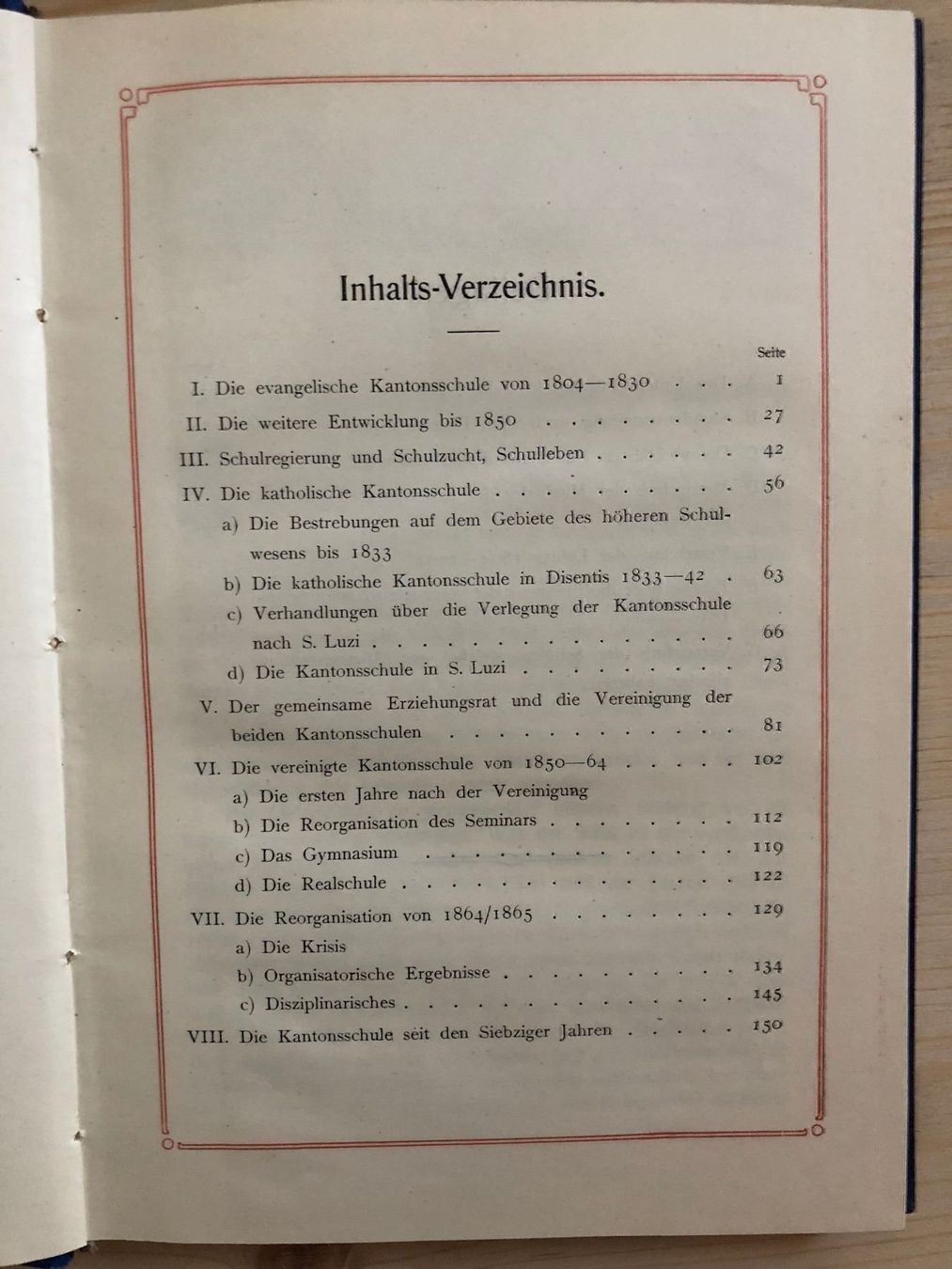 Libri: J. Bazzigher: Geschichte der Kantonsschule Graubünden 1904 – Usato da Zürich venduto da allp 4