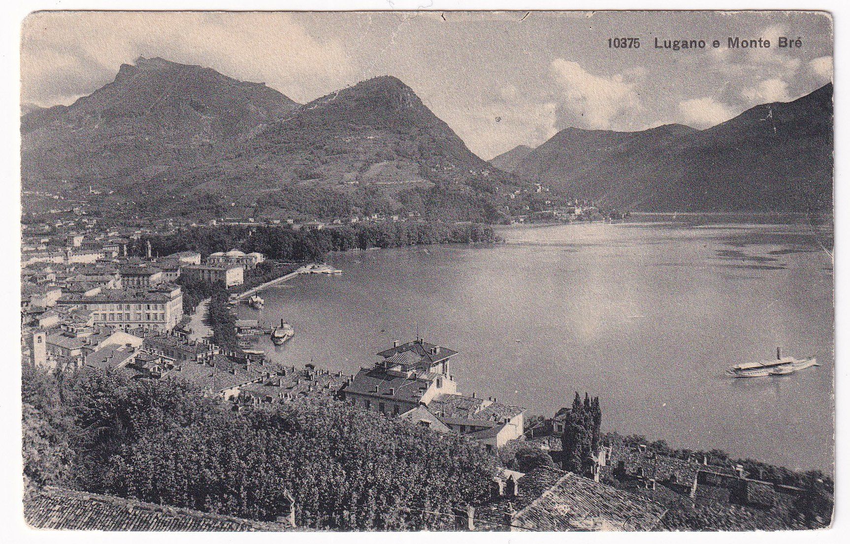Cartes postales: Lugano e Monte Bré – D'occasion à Cormoret par Pascalll2001