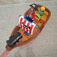 Playmobil Piratenschiff mit Figuren 1.2.3 gebraucht