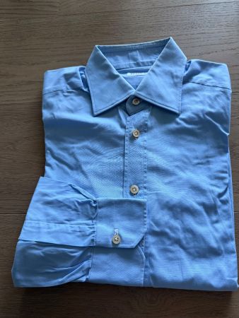 Herren Hemd hellblau Grösse 40 Kiton guter Zustand