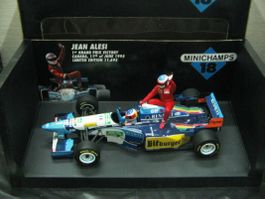 M.SCHUMACHER BENETTON B195 ALESI TAXI 1995 1:18 MINICHAMPS