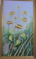 - Italienisches Gemälde - 45x81 cm