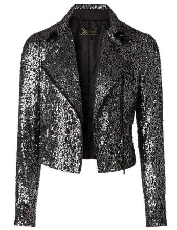 🖤KARDASHIAN for LIPSY  glamour sequin blazer  Grösse 8 (S)