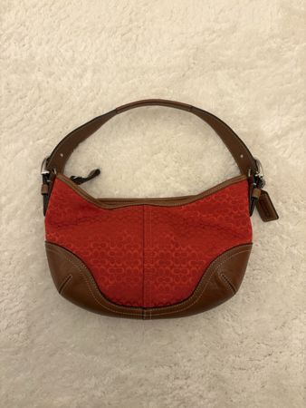 Vintage Coach Soho Schultertasche