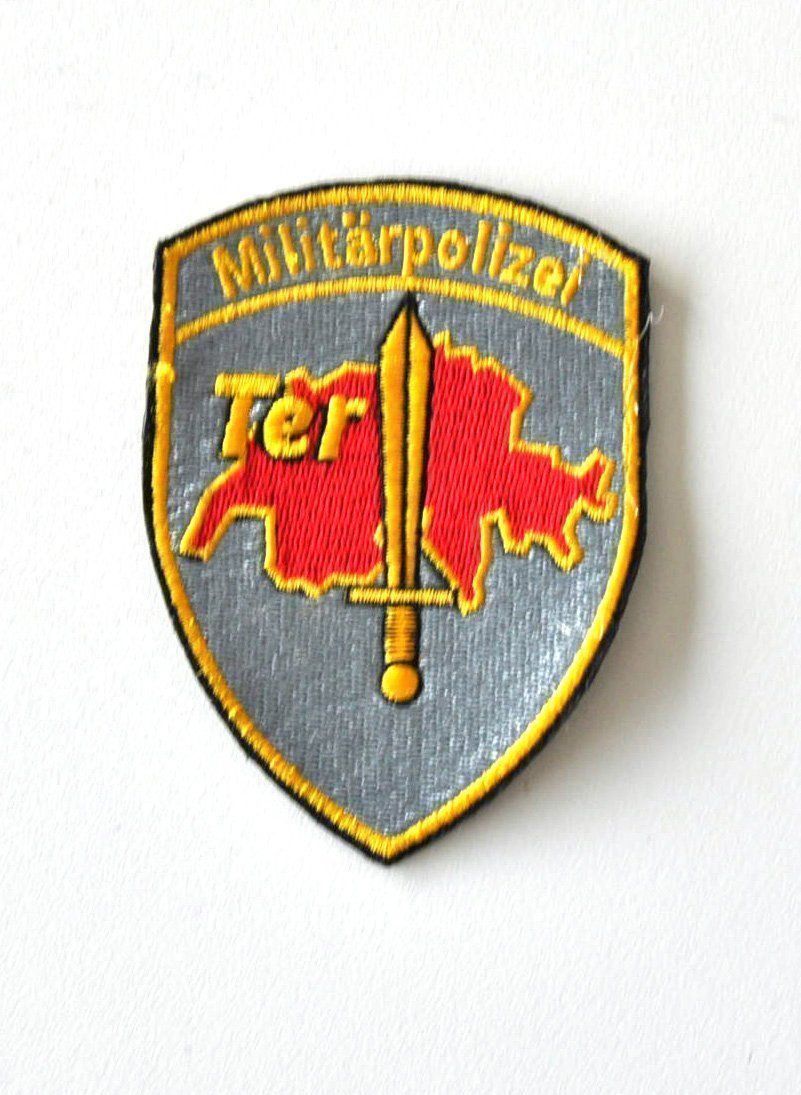 Schweizer Armee Placchette & Badge: Tenü A Abzeichen «Ter MP – Usato da Uerkheim venduto da fabulafero