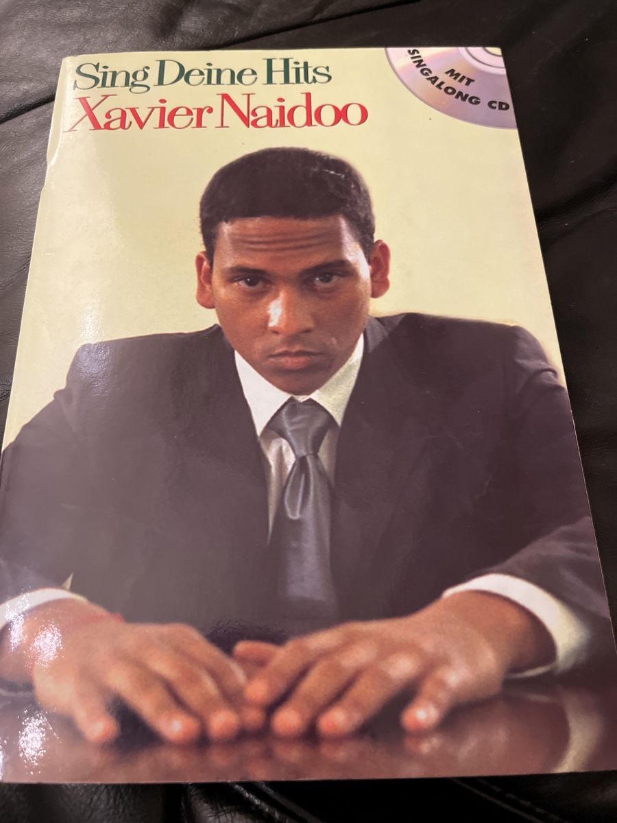 Libri: Songbook Xavier Naidoo mit CD – Usato da hunzenschwil venduto da Oldipark