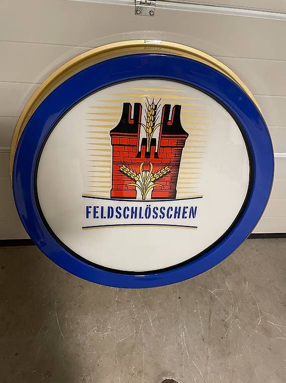 Feldschlösschen Ecriteaux: Feldschlösschen Bier Paneele – D'occasion à Ettingen par Donald4107