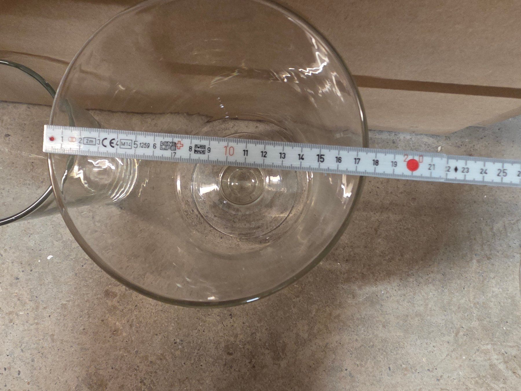 Vase & Récipients: 3 diverse Glasvasen oder Dekogläser – D'occasion à St. Gallen par Razoon77 6