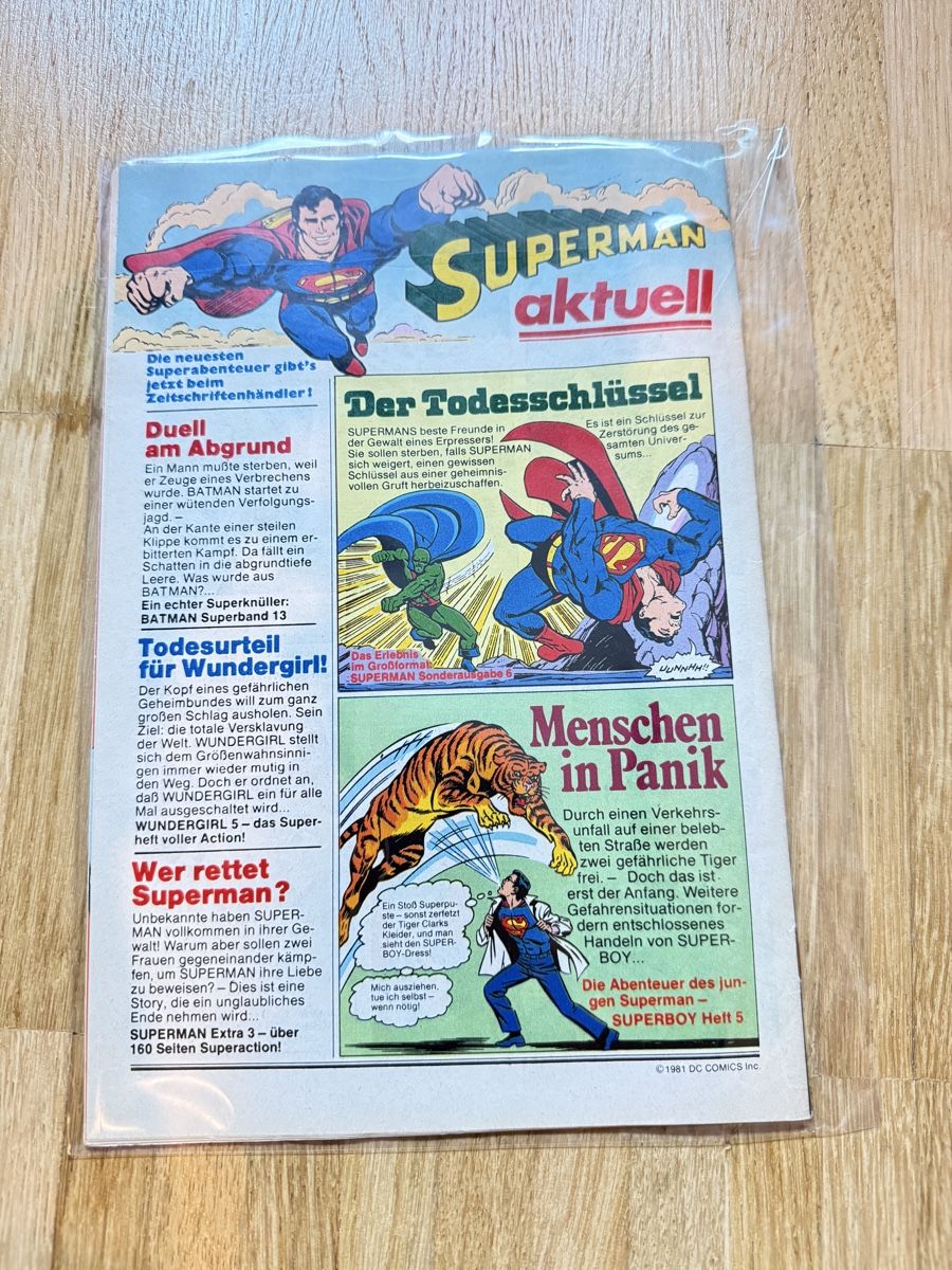 Fumetti: 🚨 • Superman / Batman Comic  – Usato da Allschwil venduto da Collector.Shop.Swizz 1