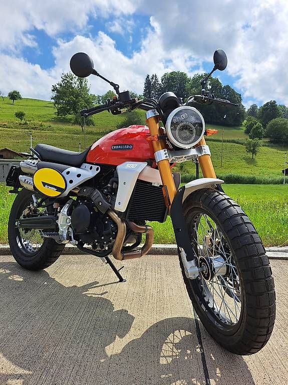 Fantic Enduro: FANTIC Caballero 500 Scrambler – Nuovo (secondo la descrizione) da Seewen SO venduto da motoXpertag 2