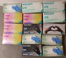 14 × Latex Handschuhe