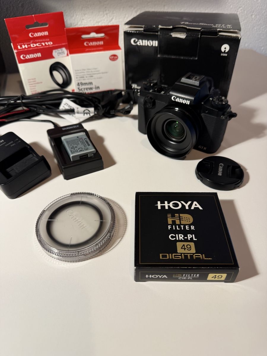 Canon Appareil photo: Canon PowerShot G1 X Mark III + accessoires – D'occasion à Jongny par mathieudbk 2