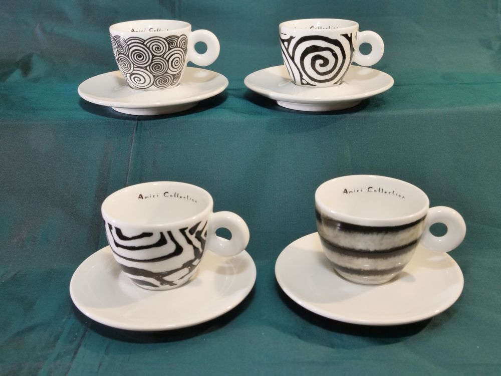 ILLY COLLECTION 1999 - ZEBRA by Roberta Pietrobelli Espressotassen EUR 179,00 - DE