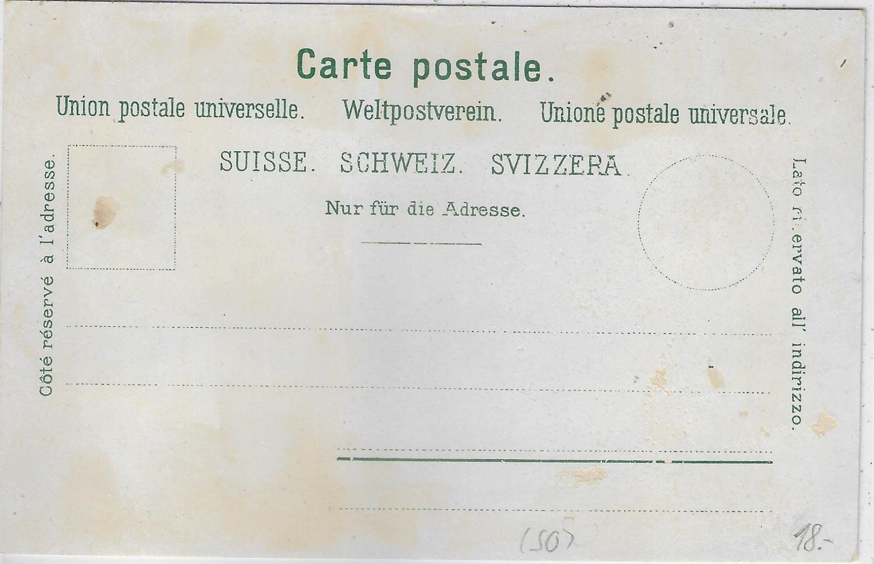 Cartoline postali: Gruss aus Solothurn - Bielerthor - animee belebt – Usato da Ettingen venduto da Kartenplanet 1