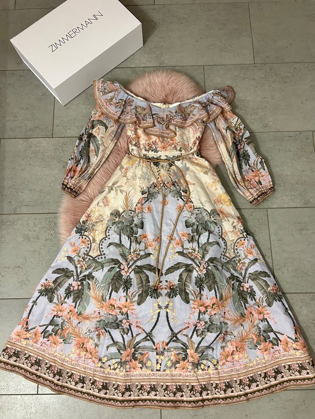 Zimmermann Kleider: Authentic Zimmermann Linen Midi Dress – Neu (gemäss Beschreibung) aus St.Josefen von lop_lh8d 2