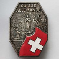 Broche SUISSE ALLEMANDE à LOURDES