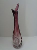 Grosse schwere Glas-Vase aus Frankreich