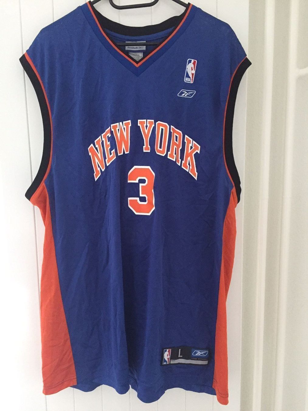 Reebok Canottiere & Pantaloni: New York Knicks NBA Trikot Gr. L – Usato da Muttenz venduto da bargain_hunter