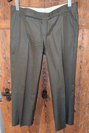 Strenesse Damen 7/8 Hose Gr 40 Top Zustand für Stiefel oliv