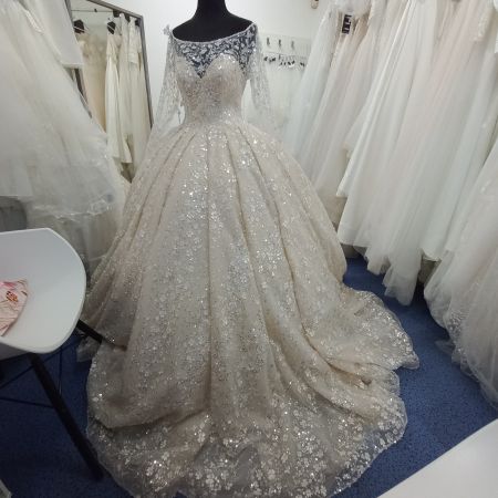 NEU, riesen Prinzessin Brautkleid gr. L-XL