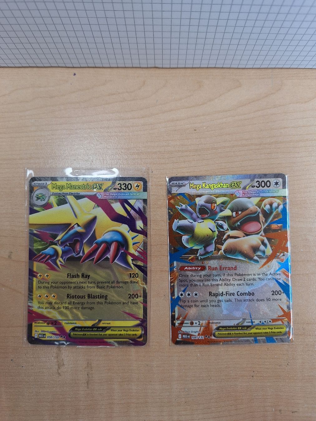 Pokémon Carte collezionabili: Pokemon Karten Mega Evolution Kangaskhan EX 2, Manectric EX  – Nuovo (secondo la descrizione) da Villnachern venduto da tam_c7p5