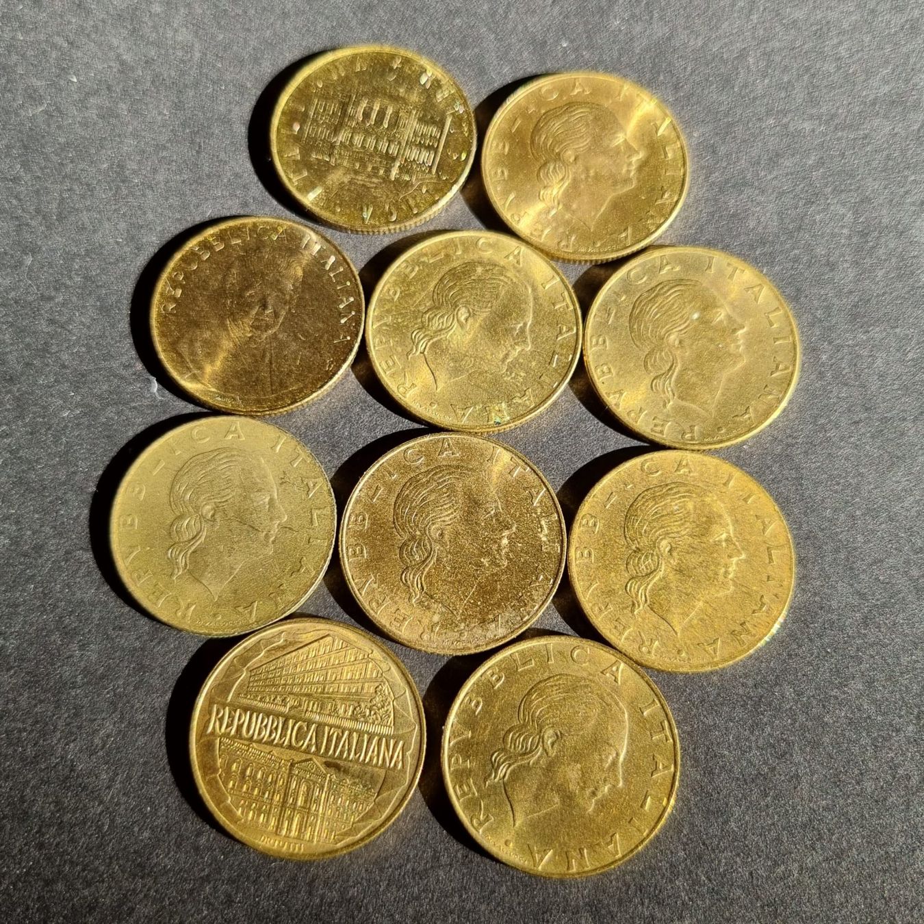 Tutti le monete: serie complète Commémorative de 200 Lire Italie – Usato da Genève venduto da cor_2ryx 1