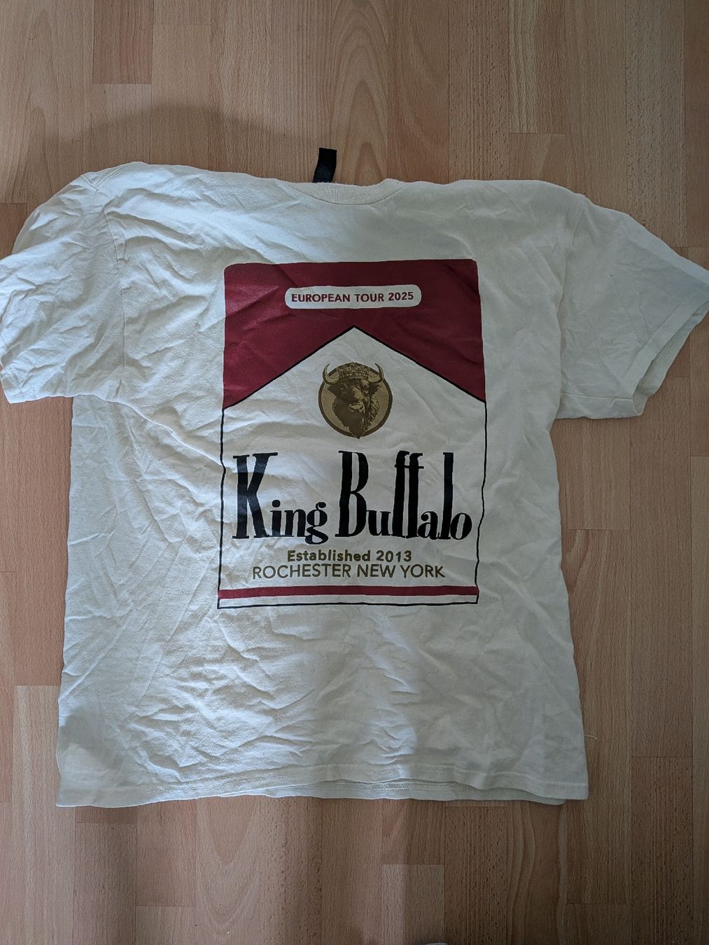T-shirt: King Buffalo EU tour 2025 Large – Nuovo (secondo la descrizione) da Adliswil venduto da danfarrar