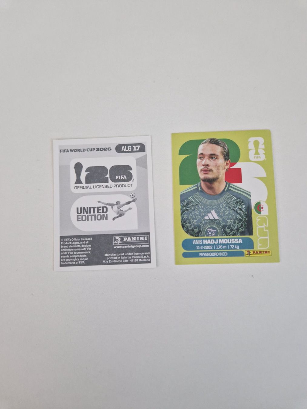 Panini Cartes à collectionner: Panini Sticker ALG17 – Neuf (Voir description) à Stüsslingen par white_angel86
