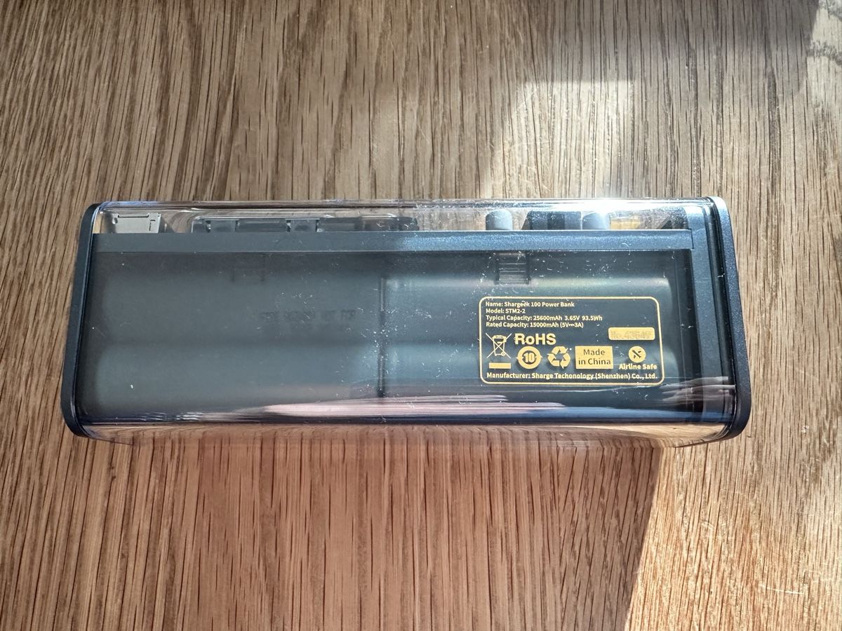 Caricabatterie: Shargeek 100 Power Bank - See Through Design – Nuovo (secondo la descrizione) da Zürich venduto da Rubiwarren 4