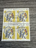 Schweiz Briefmarke Helvetia 160, Truthahn, 1992, Top!