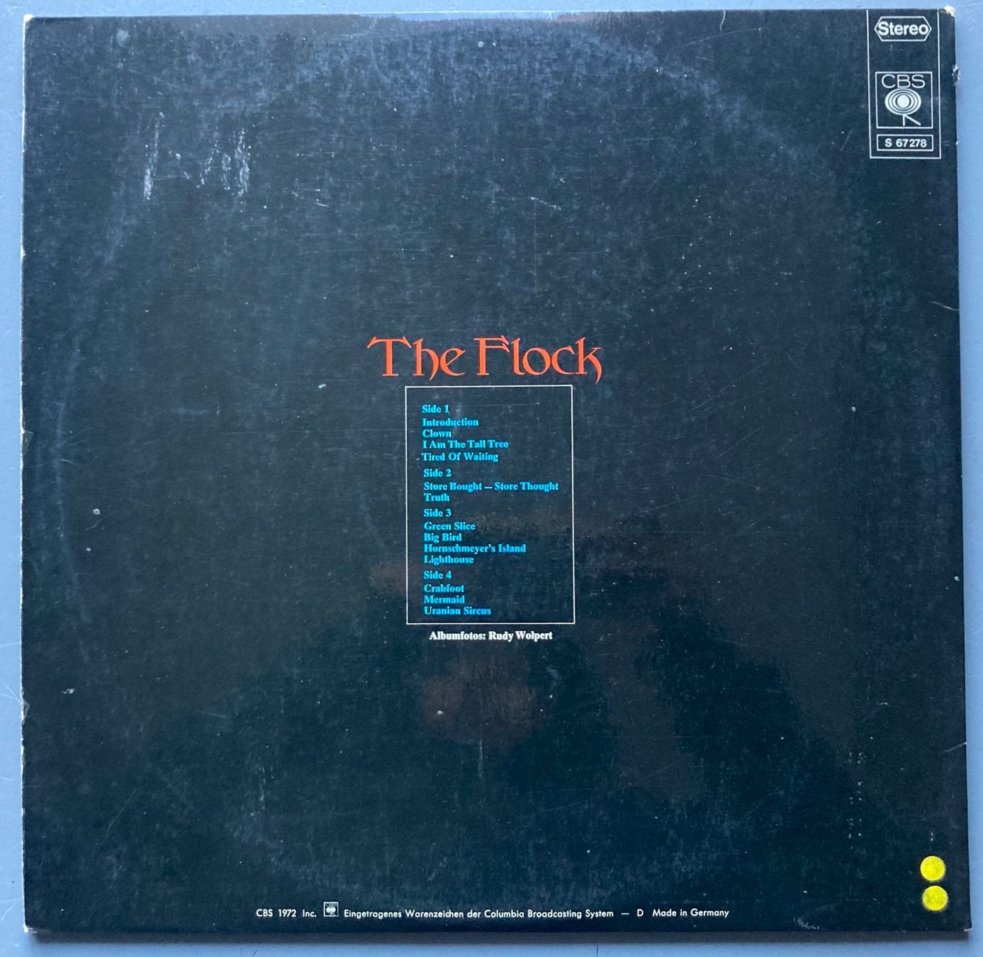 Vinyles: THE FLOCK - THE FLOCK – D'occasion à Poliez-Pittet par Newtown-Records 1