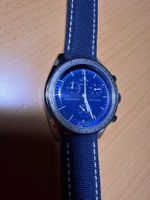 MoonSwatch Mod – Stahlgehäuse & Lederarmband