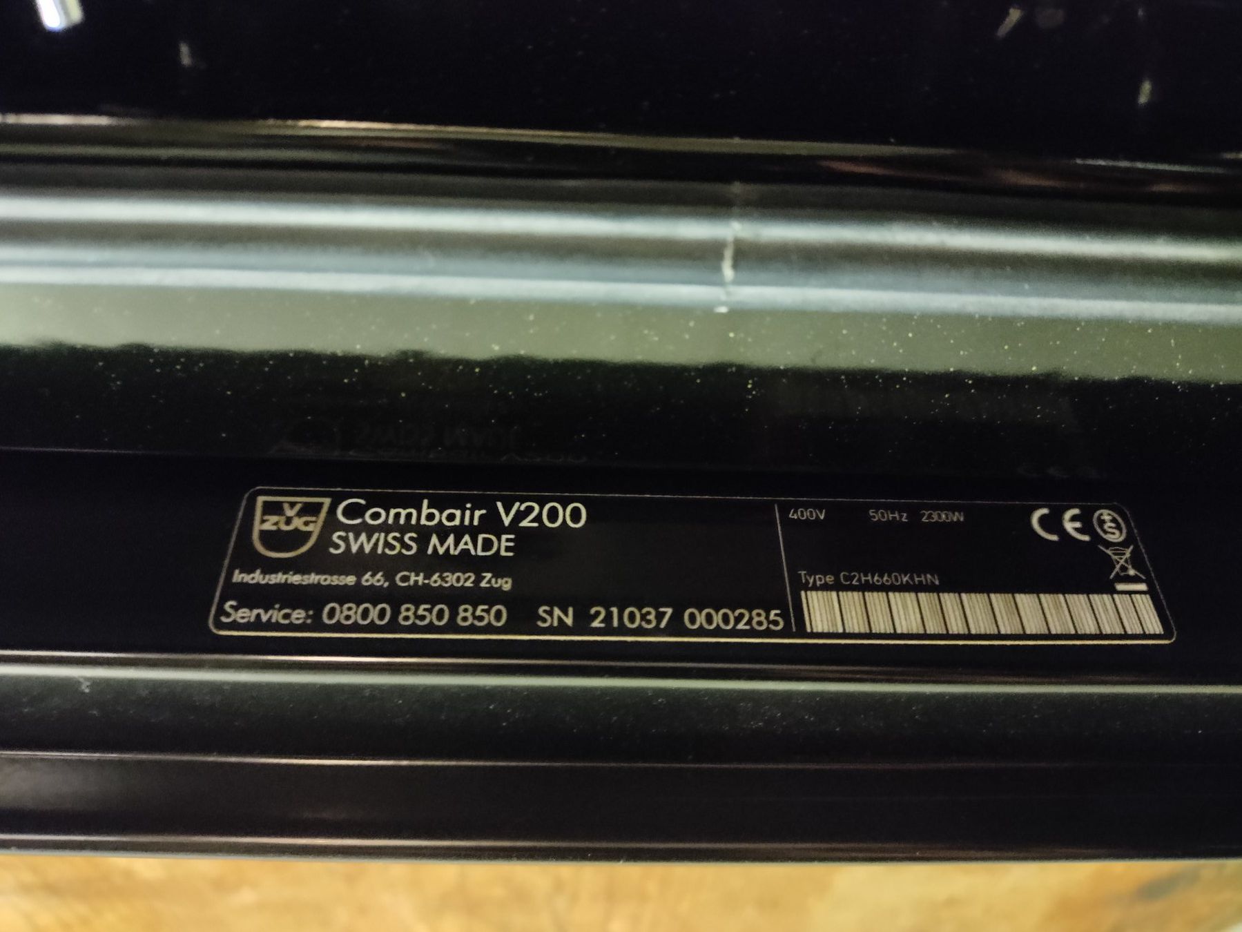 V-Zug Forni: V-Zug Backofen Combair V200, gebraucht – Usato da Wald ZH venduto da SH_Binzholz 7