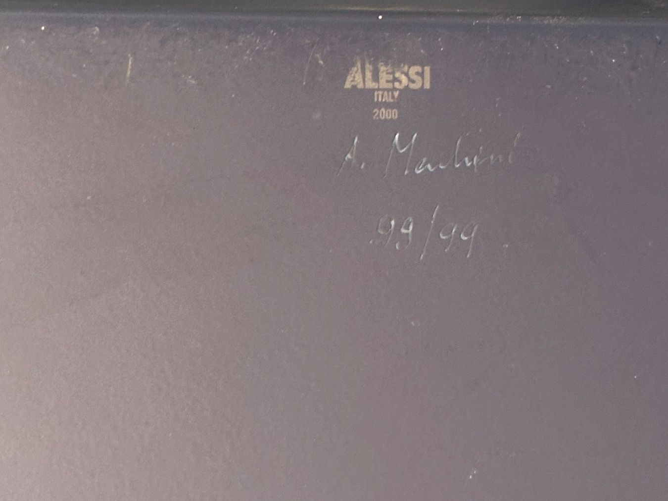 Alessi Piatti di portata: Alessi Design Tablett – Usato da Otelfingen venduto da Yossi-68 6
