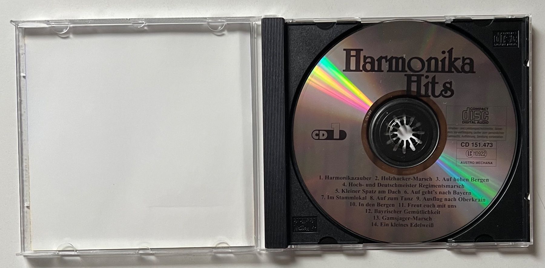 CD: Harmonika Hits / Diverse Interpreten – Usato da Näfels venduto da rottabi 2