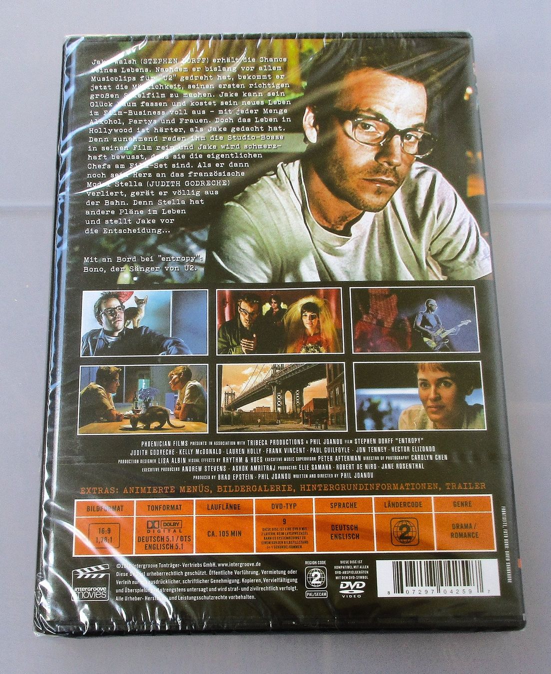 Tutti i DVDs: ENTROPY - Bono/U2 - NEU/OVP – Nuovo e nell'imballaggio originale da Wattwil venduto da Muriel10 1