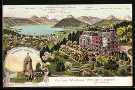 Unteraegeri, Hotel Kurhaus Waldheim mit 