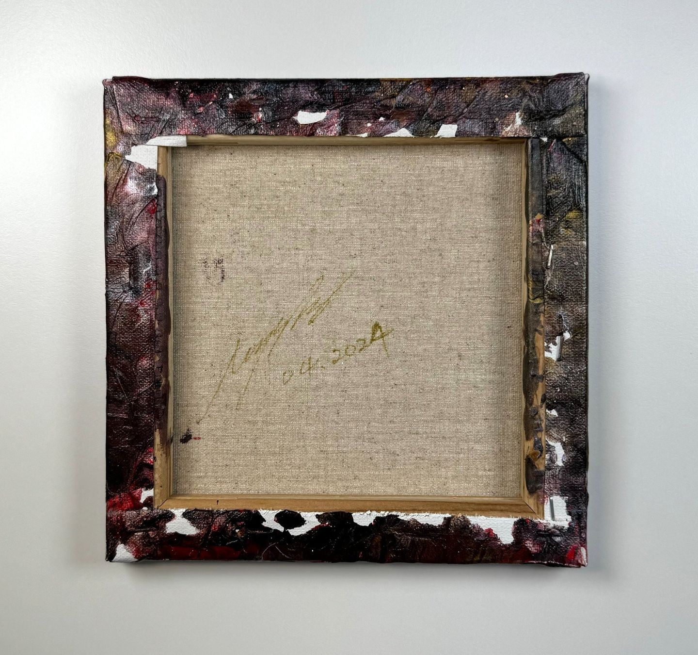 Dipinti: Acryl-Flüssigmalerei, quadratisch – Usato da Schlieren venduto da MayaSheng1983 2