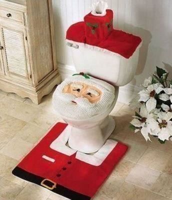 Statuette natalizie: Weihnachtsmann 3 Teiliges WC Set – Nuovo e nell'imballaggio originale da Arth venduto da 100i 6