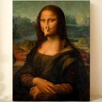 🎨 WC-Mona Lisa – Perfekte Mischung aus Humor & Kunst! 🖼️