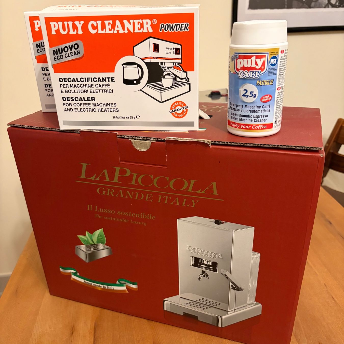 La Piccola Machines à café & Machines à expresso: La Piccola Espressomaschine mit Zubehör – D'occasion à Winterthur par khwor 2