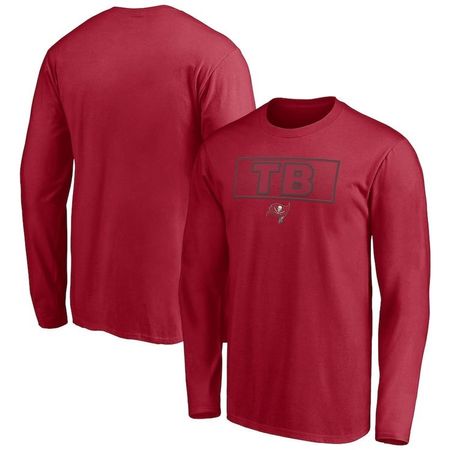 NFL Langarmshirt Tampa Bay Buccaneers rot Gr. XL neu